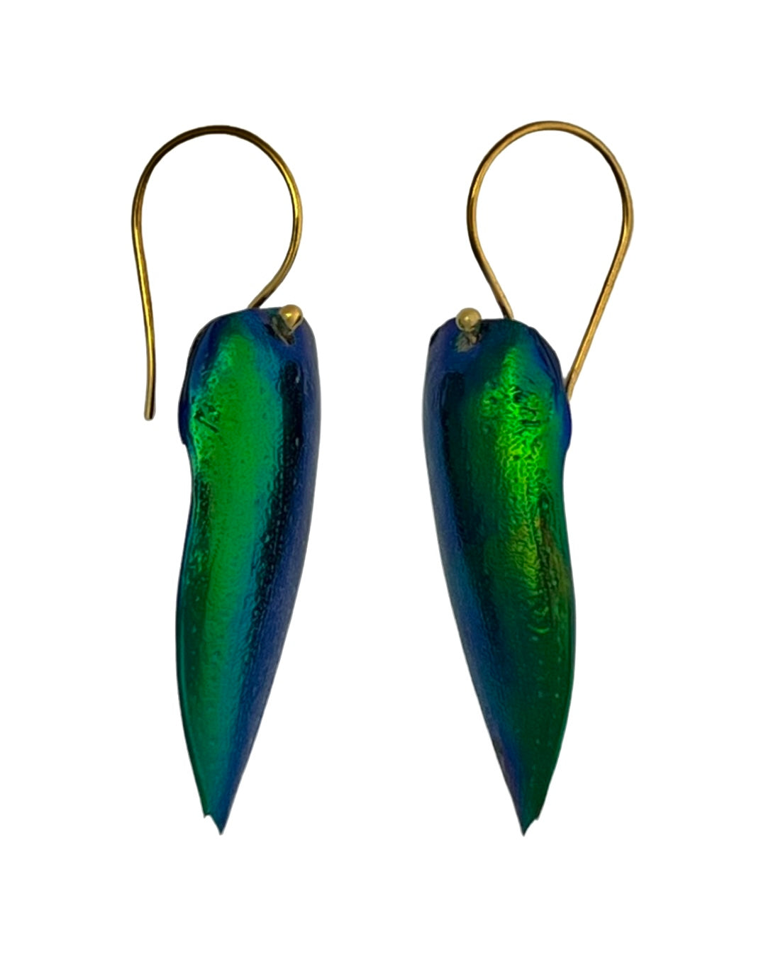 Onyx Beetlewing Earrings online